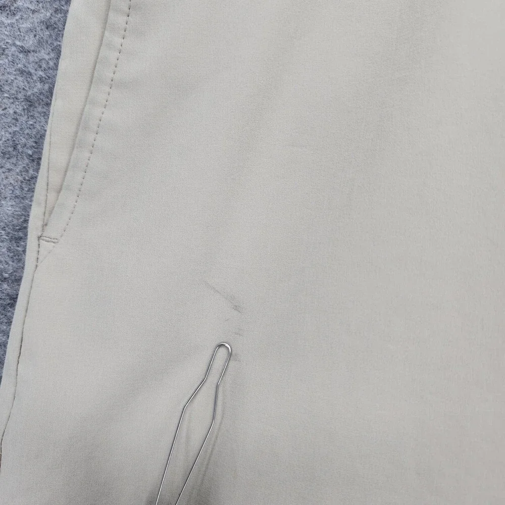 Slazenger Golf Shorts Mens 38 Khaki Chino Mid Rise